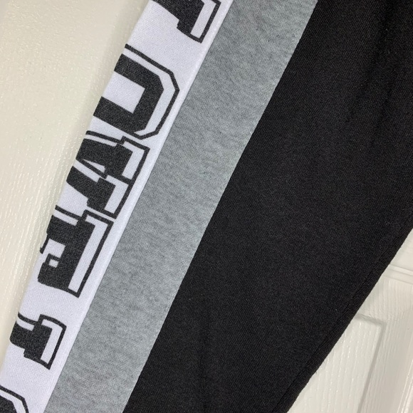 Black Graphic “ Love “ sweatpants - Picture 2 of 2